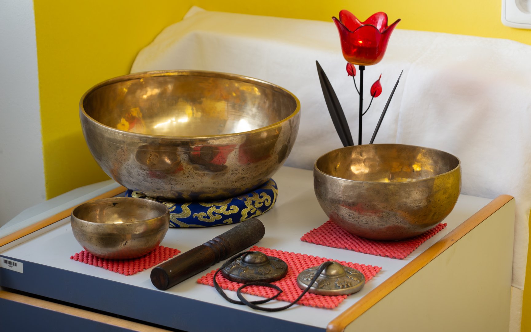 Tibetské mísy a zvonky